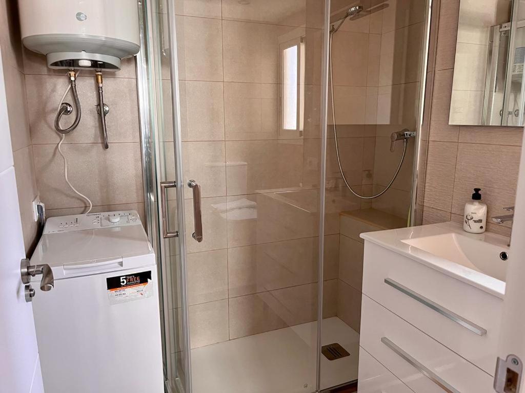 Apartamento Frente Al Mar En Calpe Con Parking Para 4 Personas Luaran gambar